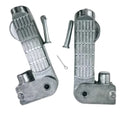 GENTS FOOTREST PUSH SILVER