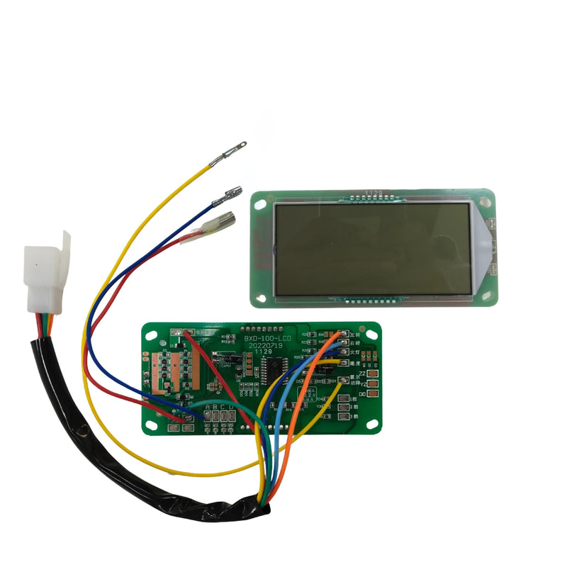 SPEEDOMETER SM52 LCD DISPLAY (YELLOW)