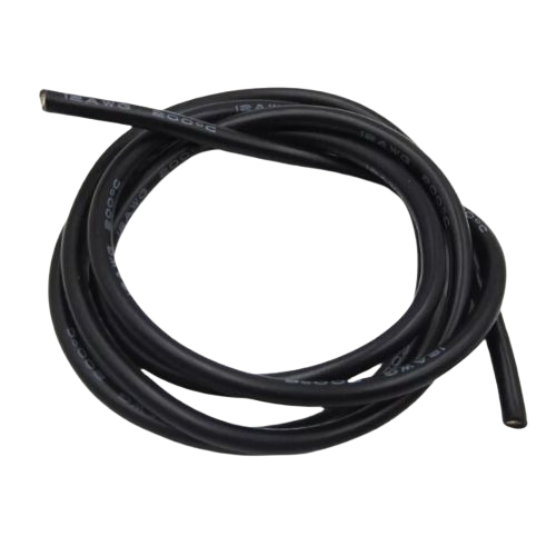 SILICONE WIRE 1AWG BLACK (42.4SQMM)