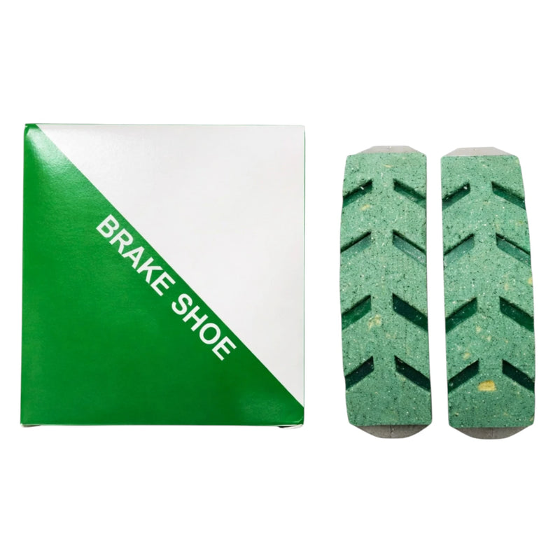 BRAKESHOE GREEN CUT 110MM