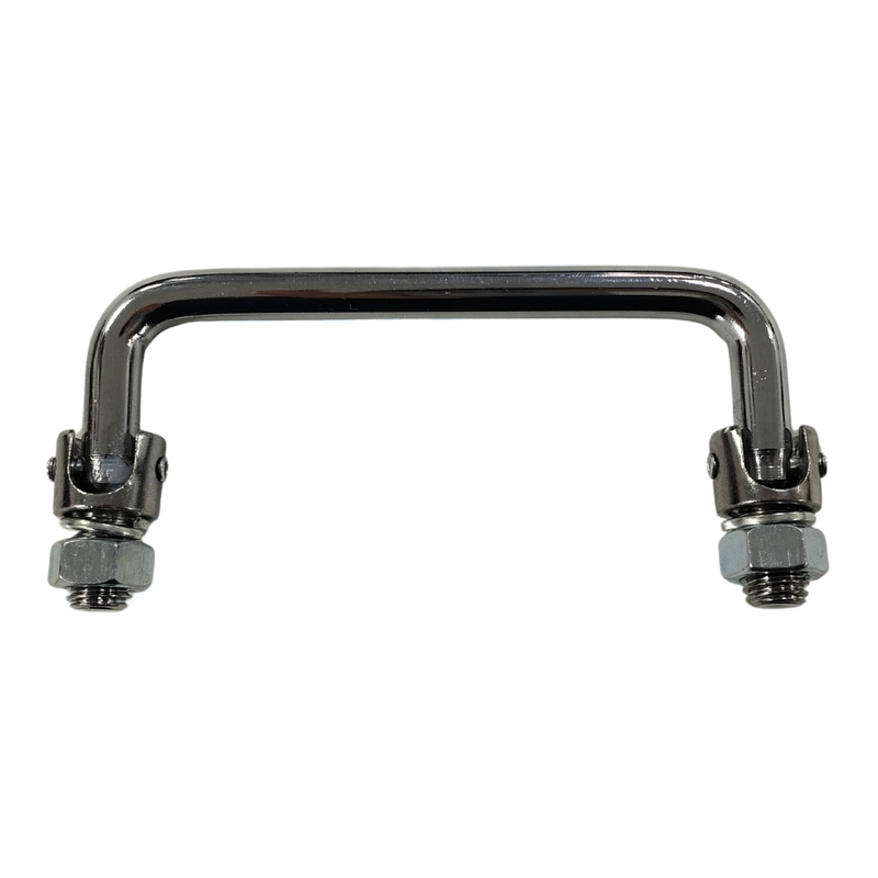 LITHIUM BATTERY METAL BOX HANDLE IRON CHROME-100MM