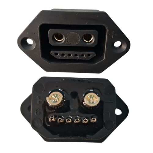 DTAP CAN 2+6 PIN FEMALE SOCKET
